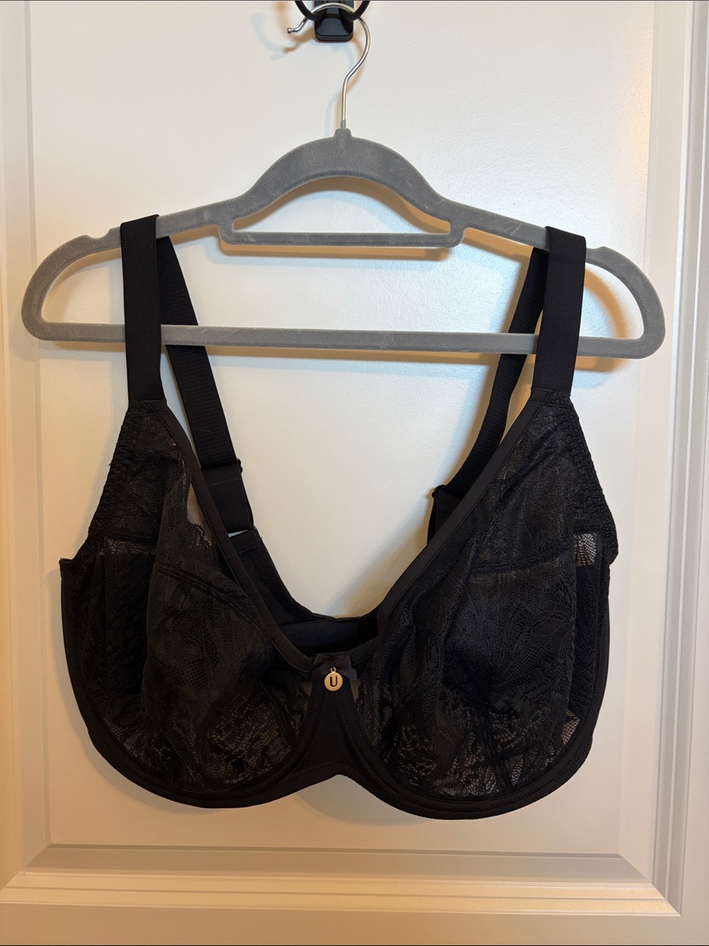 Black Lace Underwire Bra